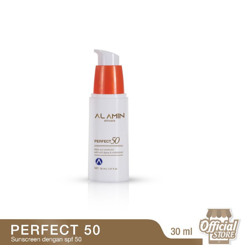 Alamin Perfect 50  | Daily Sun Protector/Anti Aging/Moisturizer/Tabir Surya/SPF50  |