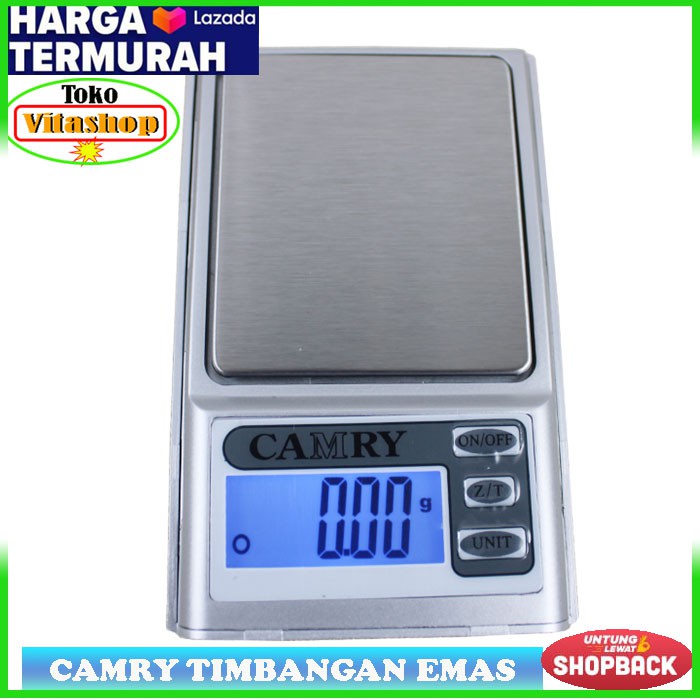 Timbangan digital dapur emas perhiasan camry akurasi 100gr-0,01gr EHA401