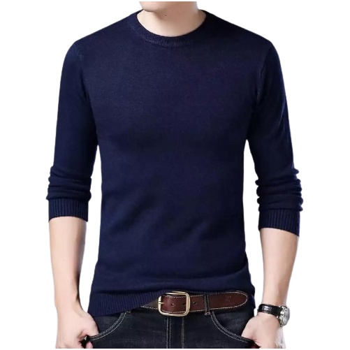 SWEATER RAJUT POLOS TEBAL/Sweater pria kekinian