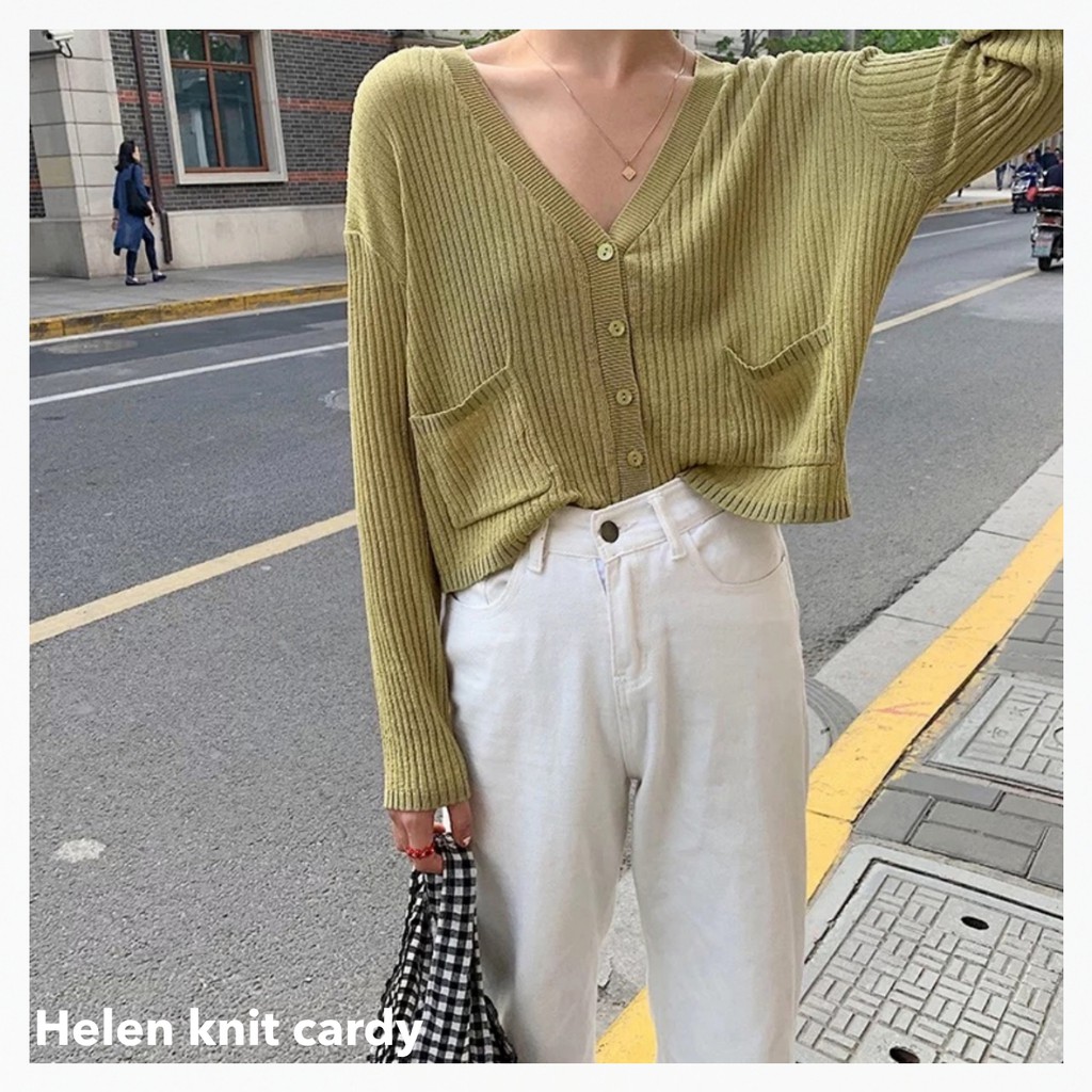 Helen knit cardi -Thejanclothes