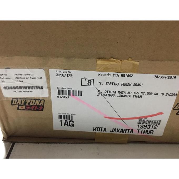 Original Daytona Gp Taper Yamaha Mt15/R15 Vva