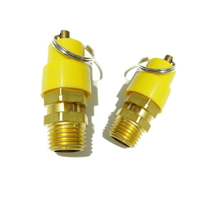 Mini Safety Valve 1/4&quot; Kran Pengaman Tekanan Kompressor Atau Safety Valve Compressor