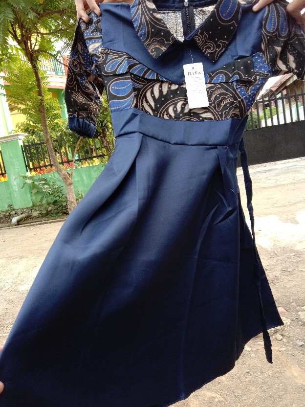 Batik Keluarga - Sania Ruffle Batik Couple Ori Ndoro Jowi Dnt Garansi Termurah Shopee -no(1)