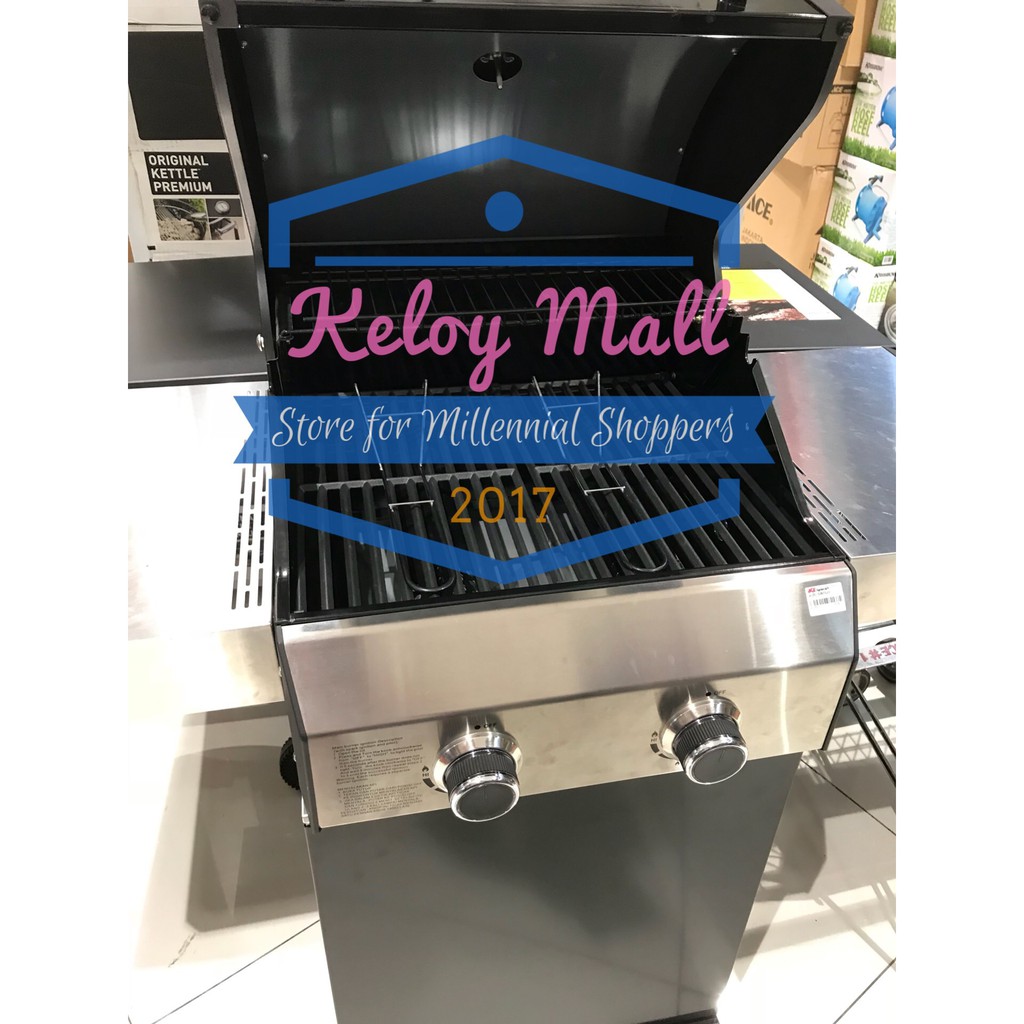 CELCIO CO Alat Panggang BBQ Gas Grill 2 Burner