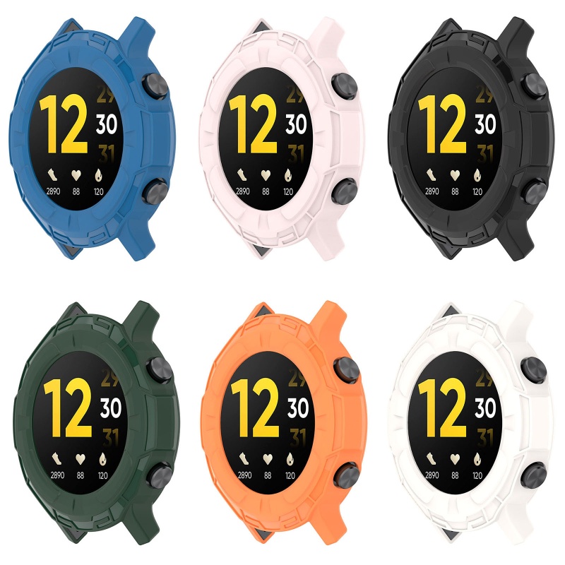 Cre Casing TPU Slim Shockproof Untuk Smartwatch Realme S