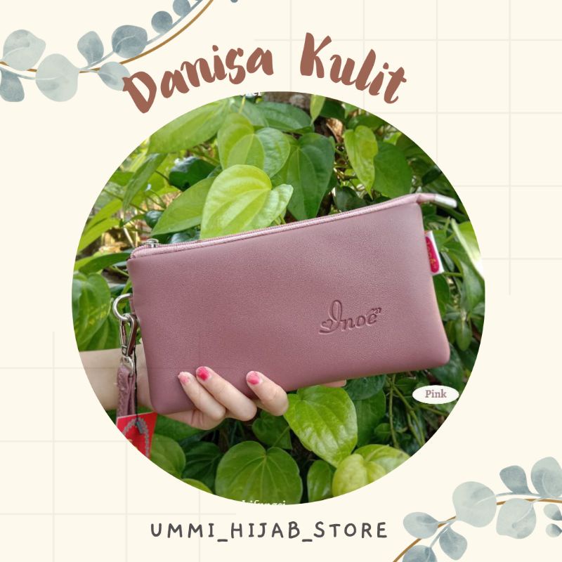 [COD] DOMPET INOE CHOCOLY / POUCH INOE KULIT SINTESIS ANTI AIR