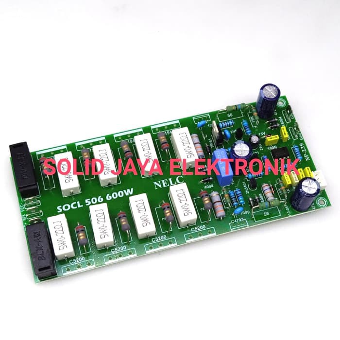 KIT DRIVER SOCL 506 NELC SOCL506 600W NELC KIT POWER AMPLIFIER AUDIO SUPER OCL MONO 506 NP-239 NP239