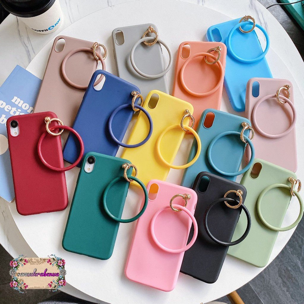 CASE SOFTCASE CANDY GELANG WARNA IPHONE X XS XR XS MAX SB2264