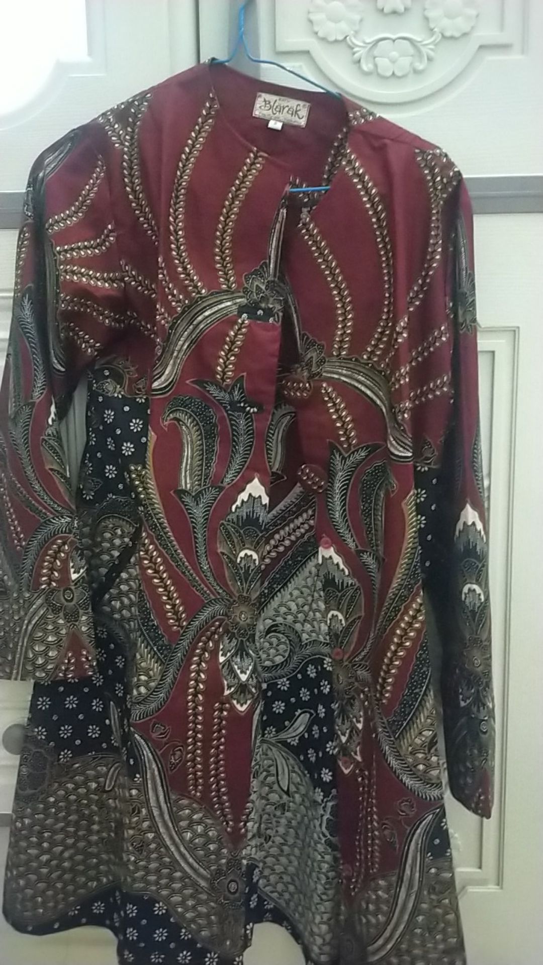 Tunik Batik Blarak Motif Seno Menggah