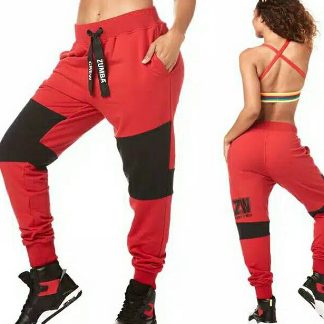 Celana Jogger Hip Hop Dance Sweat Pant Zumba Wear PO