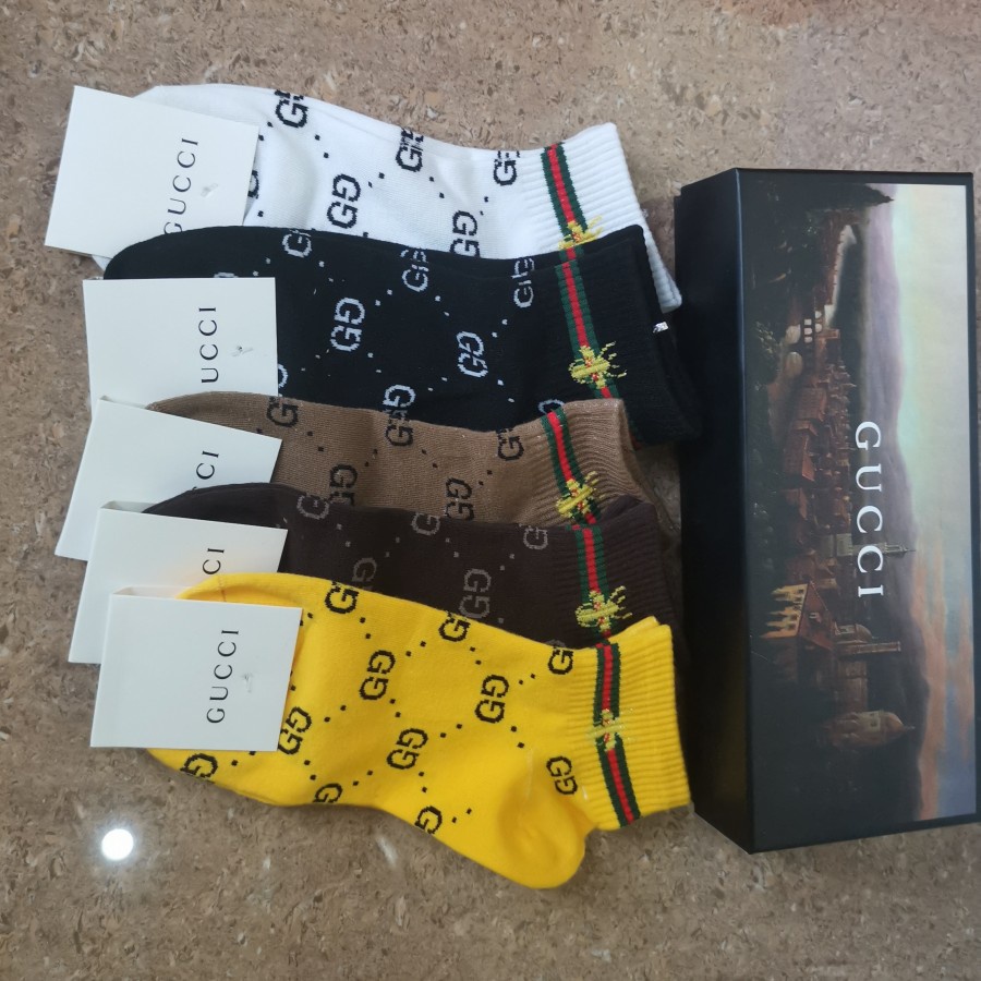 kaos kaki lv socks set premium quality