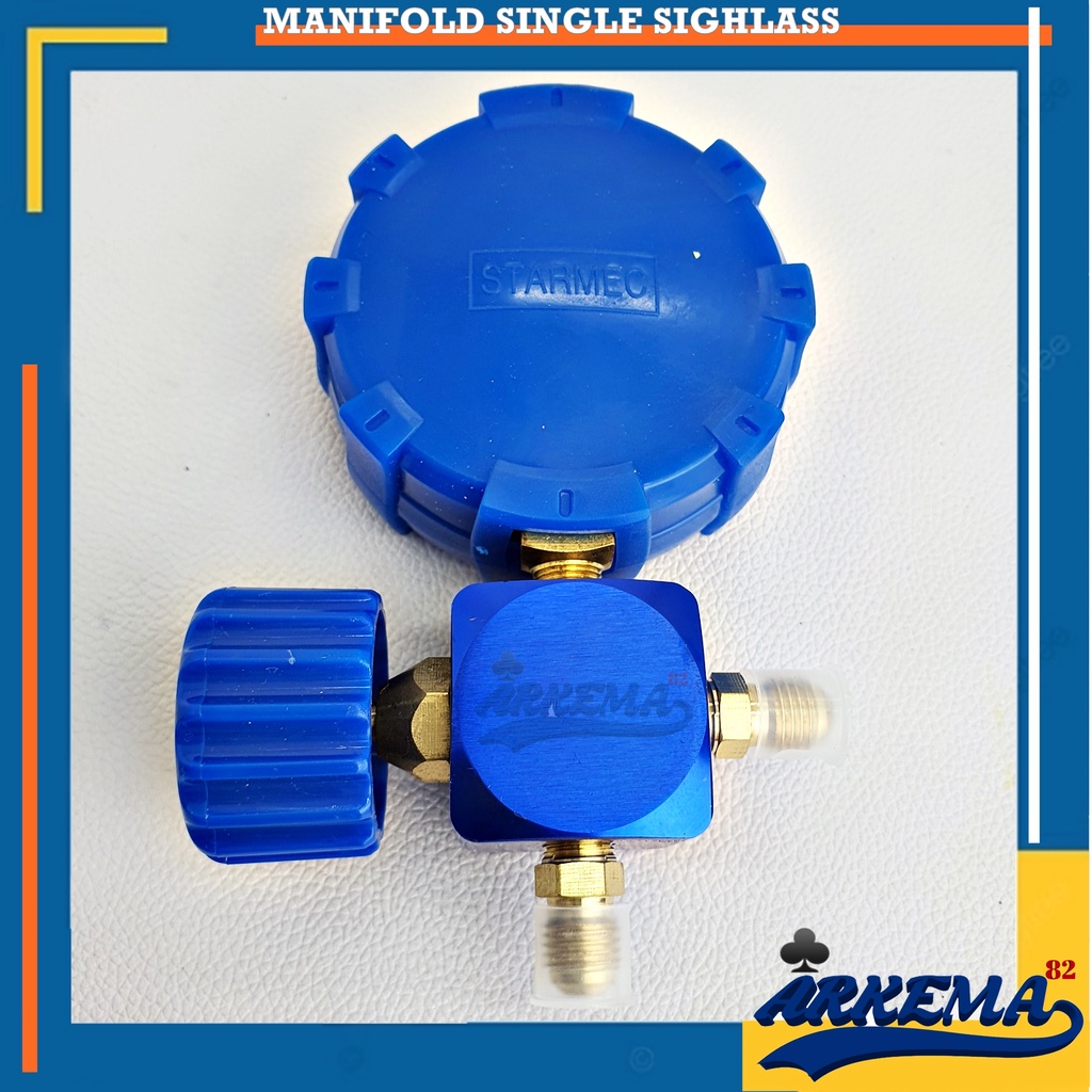 MANIFOLD SINGLE SIGHT GLASS |  MANIFOL / MANIPOL / ANALIZER / ANALISER MULTI PENGUKUR TEKANAN FREON | MANIFOLD