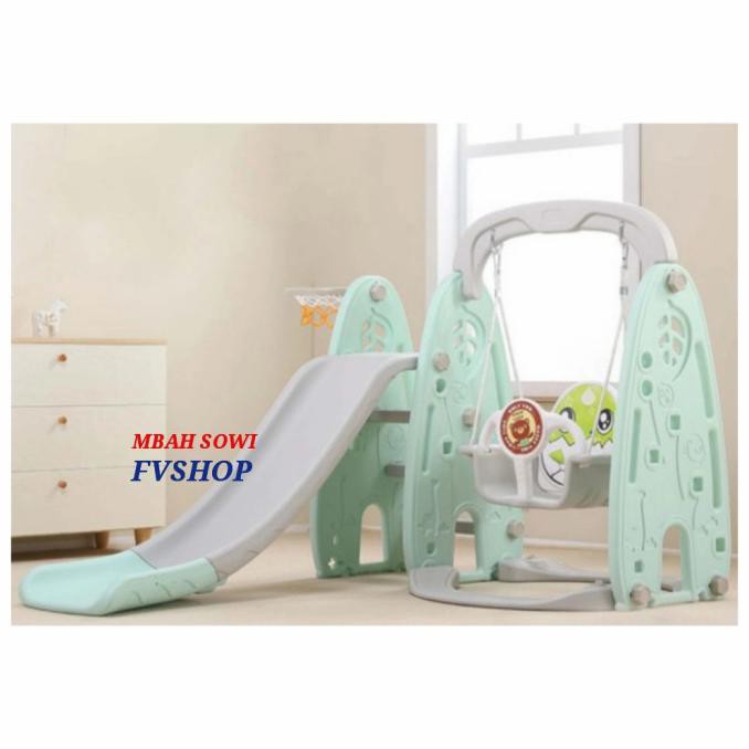 Harga Promo Perosotan Anak Multifungsi Ayunan Dan Ring Basket Original Kakyola