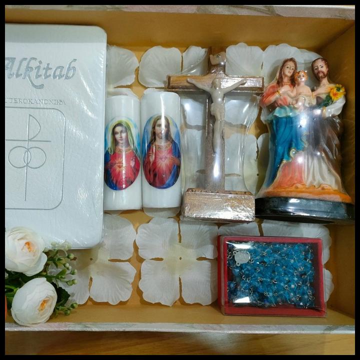 Seserahan Hantaran Rohani/Benda Rohani Perkawinan Katolik 7