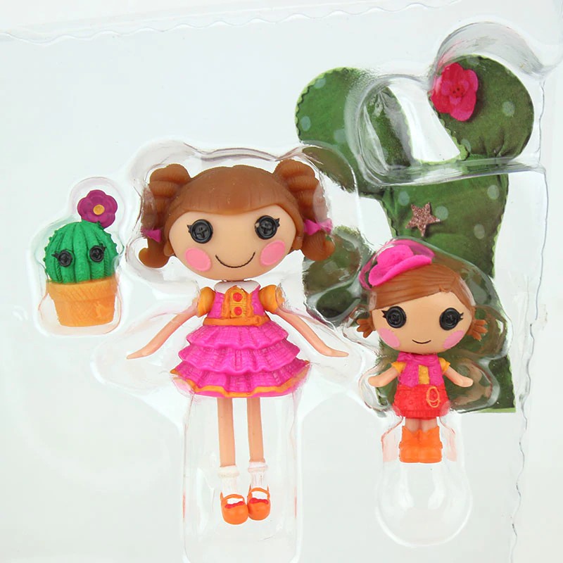 3Inch Original MGA Lalaloopsy Dolls With The Accessories, Mini Dolls For Girl's Toy Playhouse Each