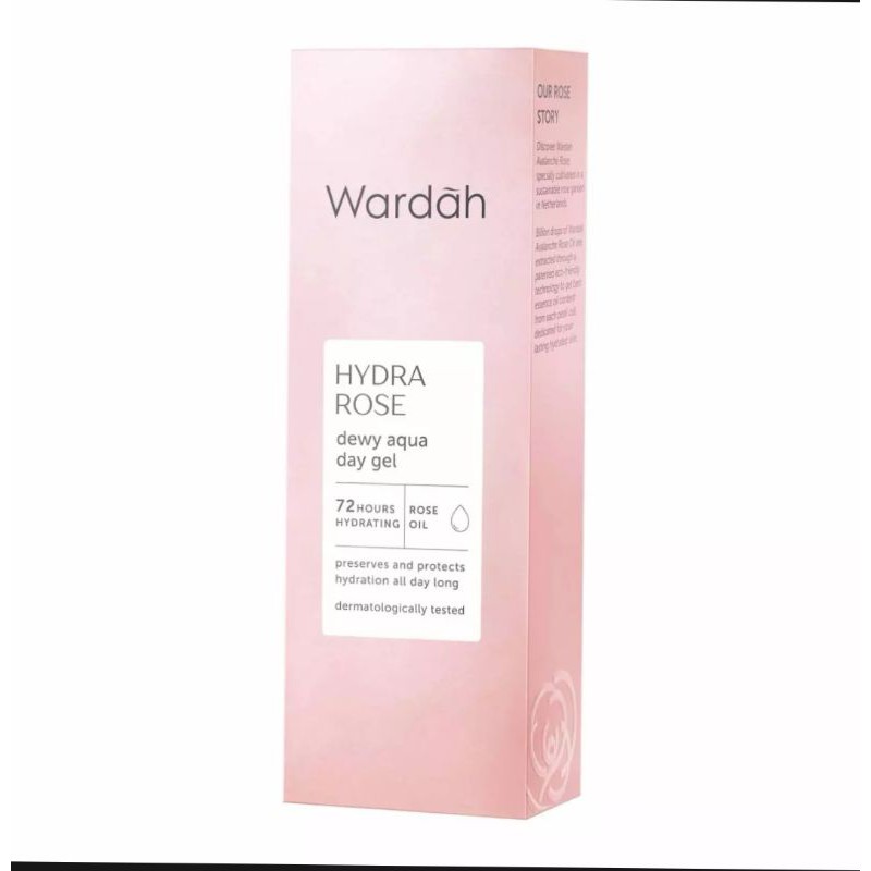 Wardah Hydra  Rose Dewy Aqua Day Gel 17mll