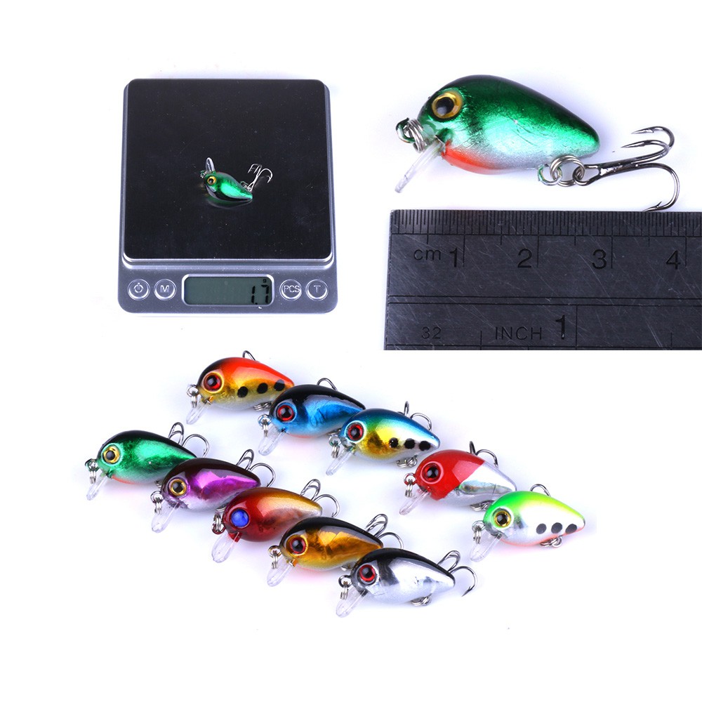 HENGJIA 56 Buah Set Minnow Crankbait Umpan Pancing Ikan Swimbait Fishing Lure Memancing Peralatan