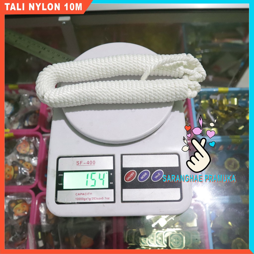 Tali Pramuka Marlon 10 meter - Cap 22 Bahan Nylon Pionering Macrame