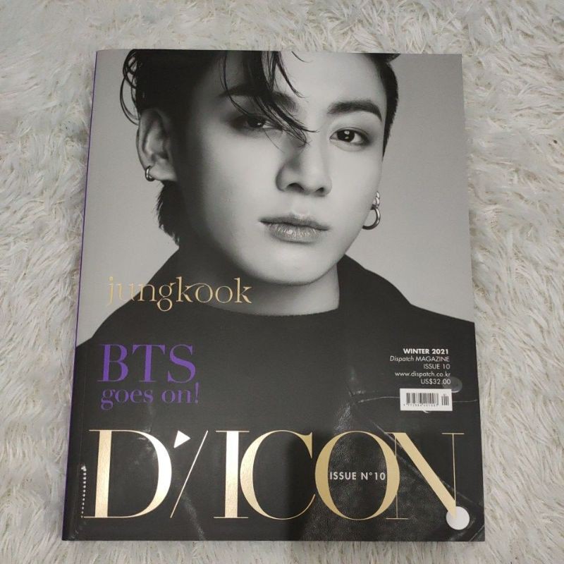 Ready BTS DICON JUNGKOOK Magazine+Accordion