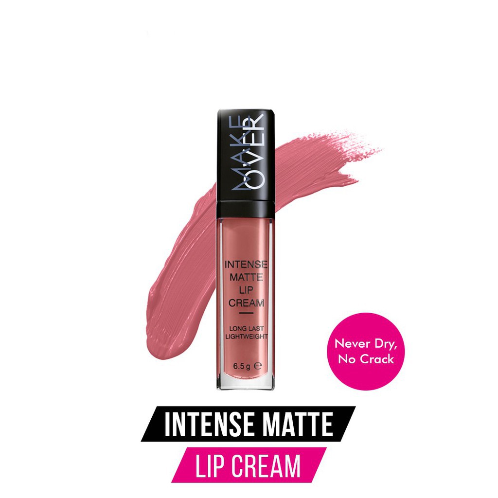 Makeover Intense Matte Lipcream (dengan warna terbaru)