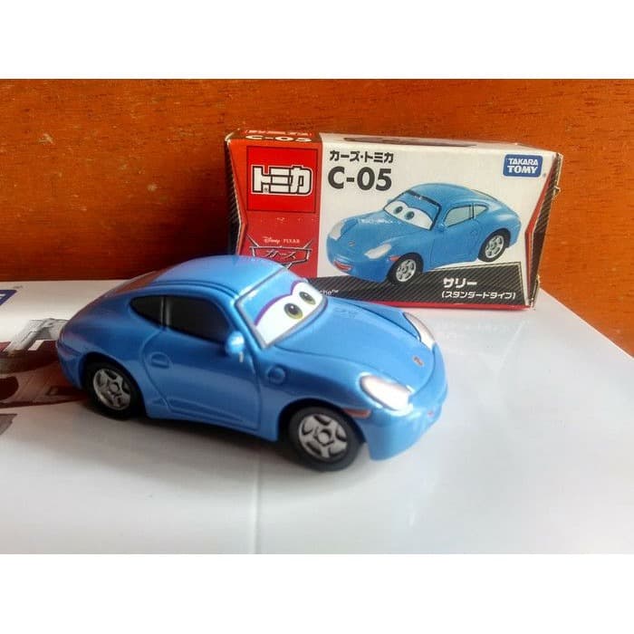 Tomica Cars C-05 Sally Disney Pixar Diecast Takara Tomy Original SNI