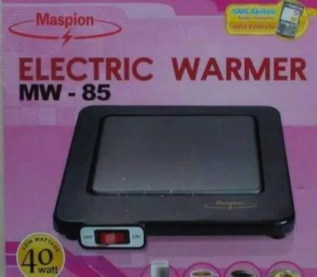 Maspion Electric Warmer MW85 Alat Pengangat 40Watt