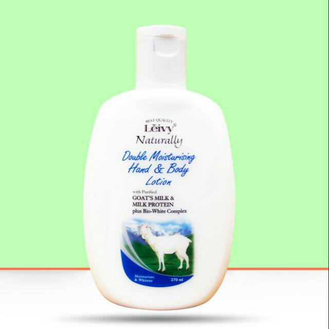 Leivy Body Lotion Goat's Milk / Body Lotion Susu Kambing