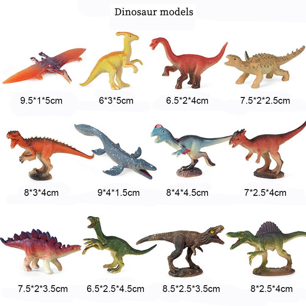 Model Dinosaurus Bunga Seperti Hidup Untuk Pembelajaran Dini Anak