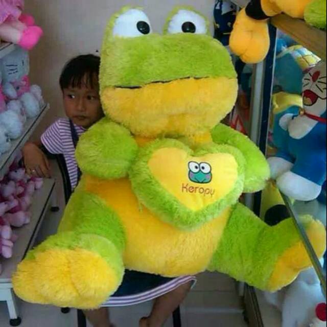Boneka keropi keroppi keropy  super jumbo super besar