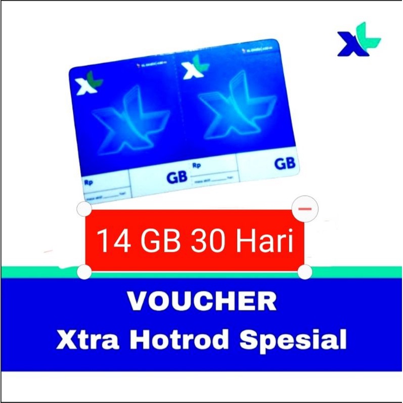 Voucher XL 14 GB 30 Hari Kota Tertentu