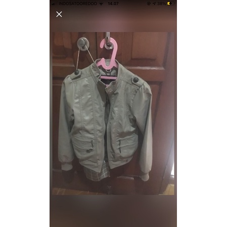 Preloved jaket kulit cantik