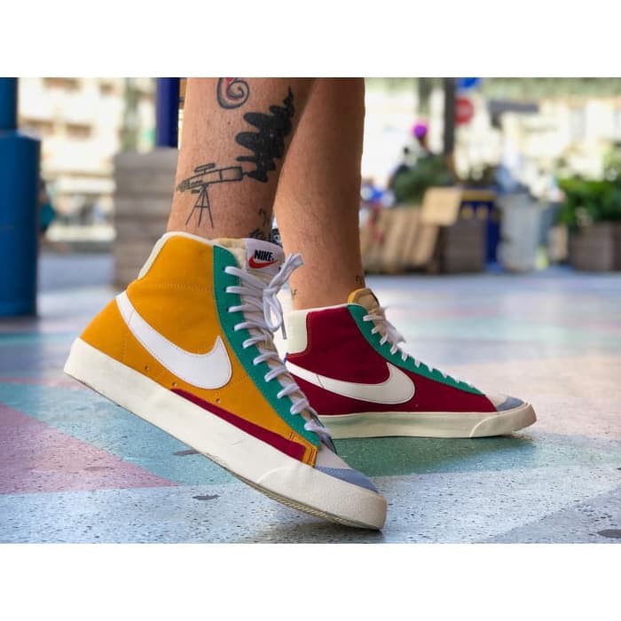 nike blazer mid 77 vintage suede multicolor