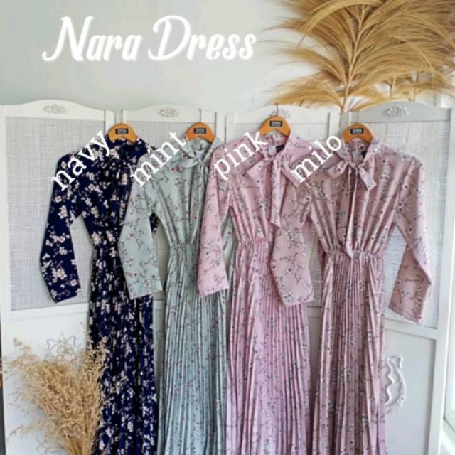 Gamis monalisa Nara set by dyn clothing