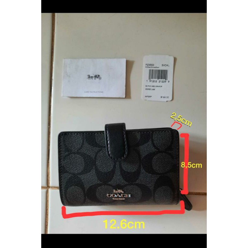 dompet coach / coach wallet original (preloved)
