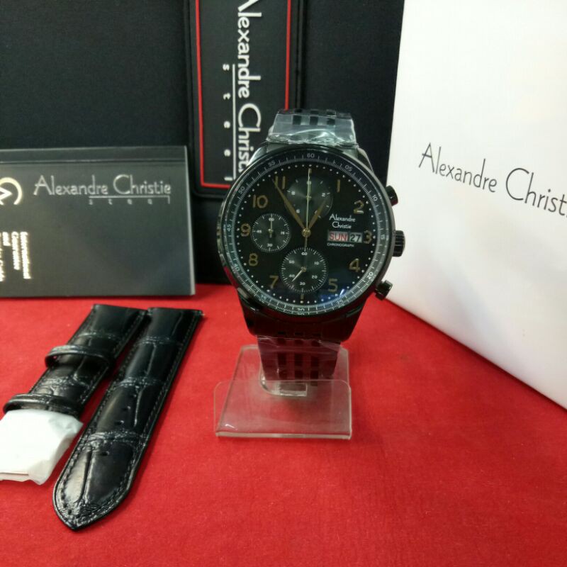 Jam Tangan Analog Pria Alexandre Christie Ac 6492 Mc St Steel