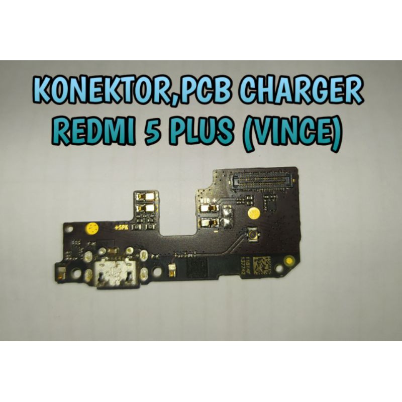 konektor cas charger pcb mic lubang jack audio redmi 5 plus original asli Copotan cabutan