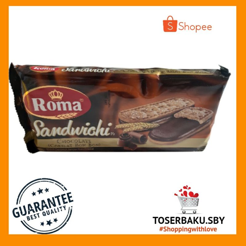 

Roma Sandwichi 216 gram / Biskuit isi coklat / Snack Murah / Camilan / Jajan Warung / Agen Trusted