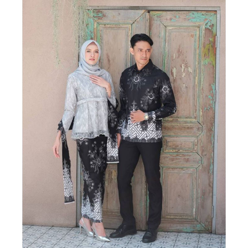 KEBAYA BROKAT COUPLE / KEBAYA BRUKAT PASANGAN / BAJU TUNANGAN / BAJU KONDANGAN / AKITA.ID / MODREN