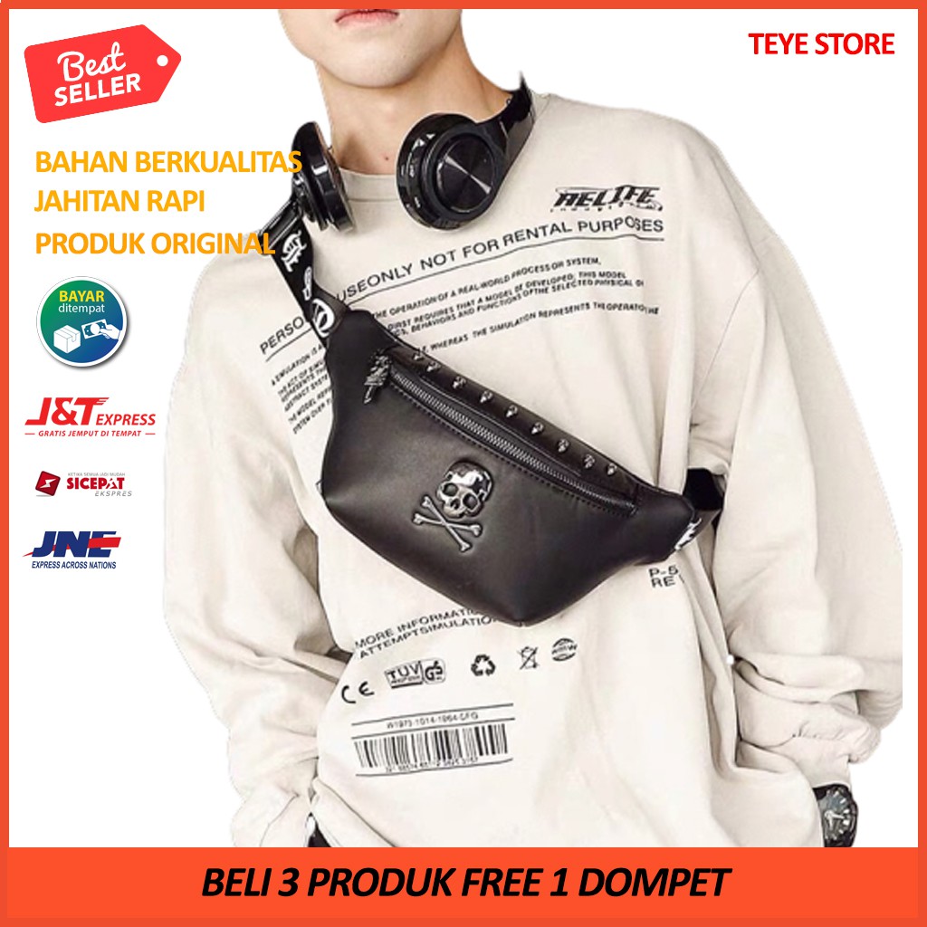 JS Tas  Pria ZB RDN 069 Distro Raindoz Bandung Ransel 