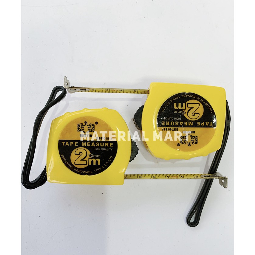 Meteran 2m | Alat Pengukur 2 Meter | Alat Ukur Plat 2 m | Material Mart