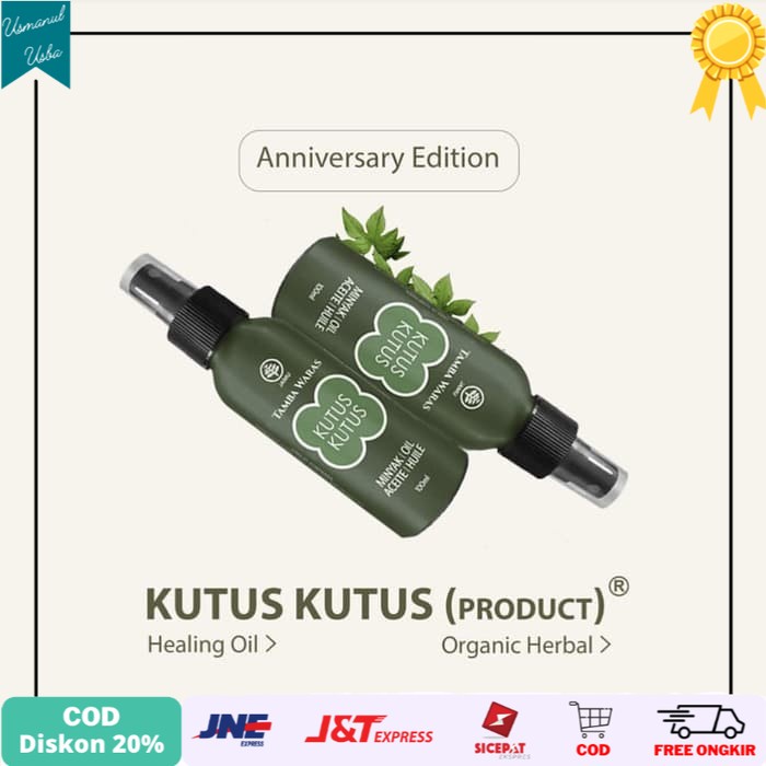 

❤COD❤ MINYAK KUTUS KUTUS LIMITED EDITION KEMASAN PREMIUM ORIGINAL BERGARANSI