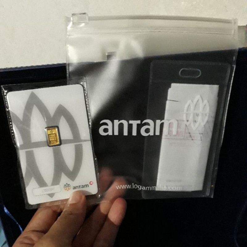 LOGAM MULIA ANTAM 0,5 gr, LM SERTIFIKAT LBMA TERBARU