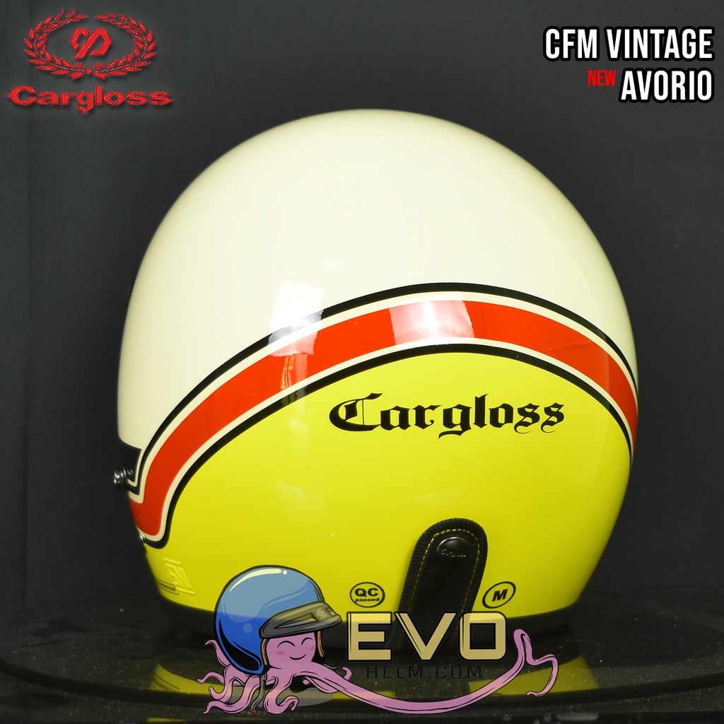HELM CARGLOSS CFM MOTIF PAKET KACA NON COATING, CARGLOSS HELM ORIGINAL, CARGLOSS HELMET OFFICIAL
