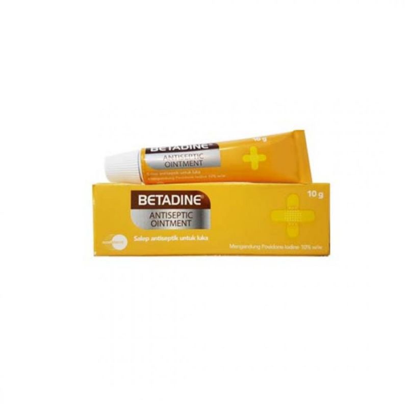 Betadine Antiseptic Ointment Salep Luka Salep Sunat Salep Luka Bakar