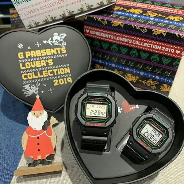 Jam Tangan Couple Casio G-Shock Dan Baby-G LOV-19B-1D Pair Original