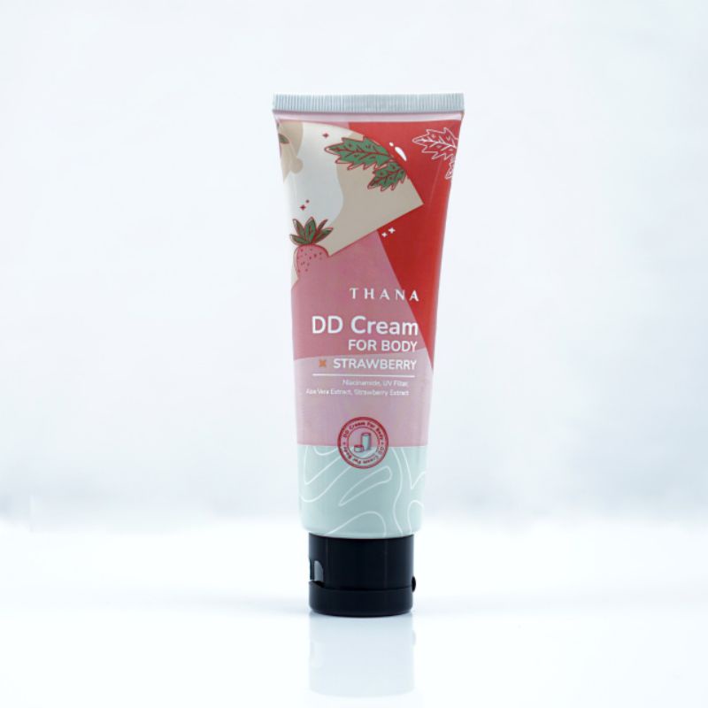DD CREAM FOR BODY VARIAN STRAWBERRY THANA BODYCARE