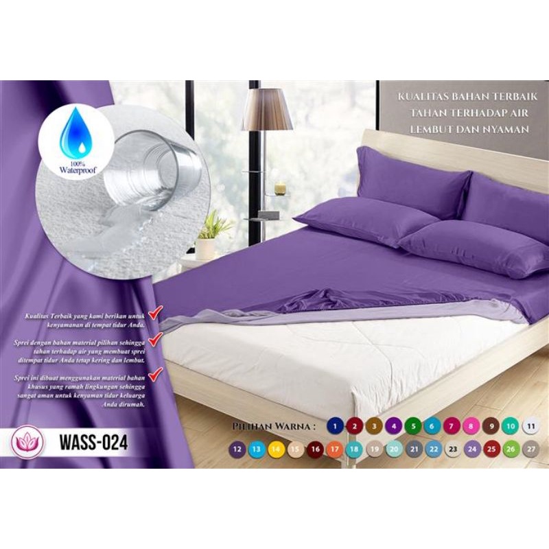 #SPREI SEPREI WATERPROFF POLOS-UNGU MUDA
