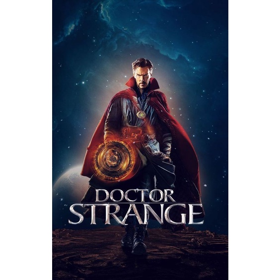 POSTER DINDING DR. STRANGE (BISA CUSTOM GAMBAR)