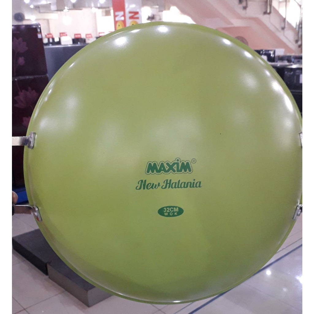 MAXIM NEW HALANIA 32 CM WOK / WAJAN PENGGORENGAN