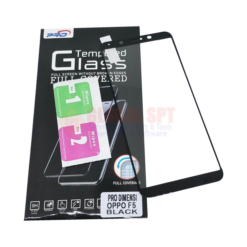 ANTIGORES KACA OPPO F5 / A79 FULL WARNA / TEMPERED GLASS / AG TG